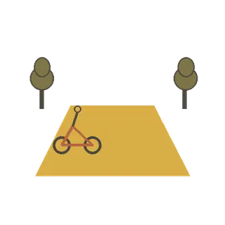 The trail system, animated illustration
