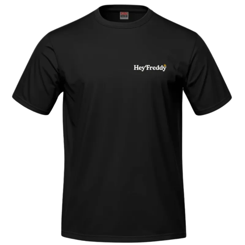 Hey Freddy Original Black Wash Tee