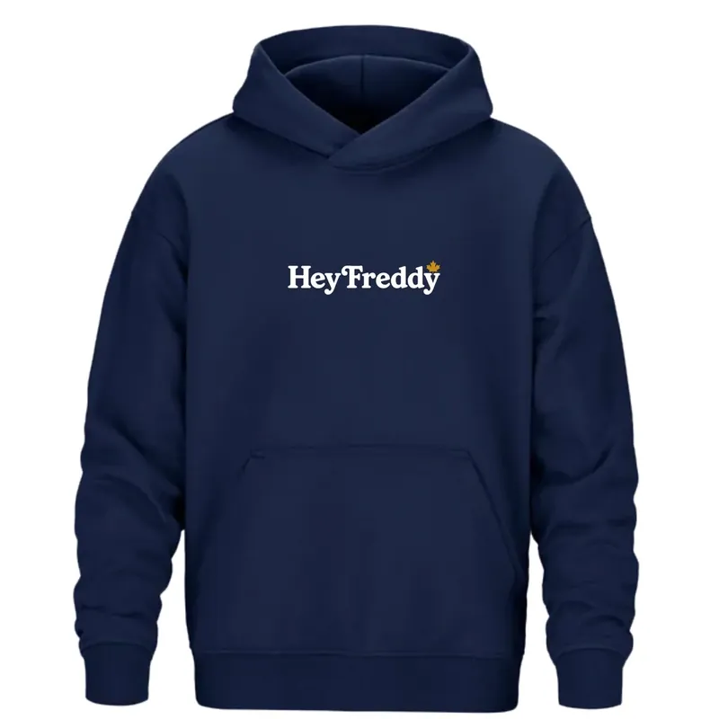 Hey Freddy Stringless Hoodie